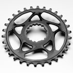 AbsoluteBlack Klinge NW Spiderless Cannondale Hollowgram Sort - CNxxBK