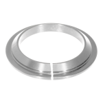 Styrfitting bundring 1 1/4" - 36 gr - Sølv - EL2020131 - allbike.dk